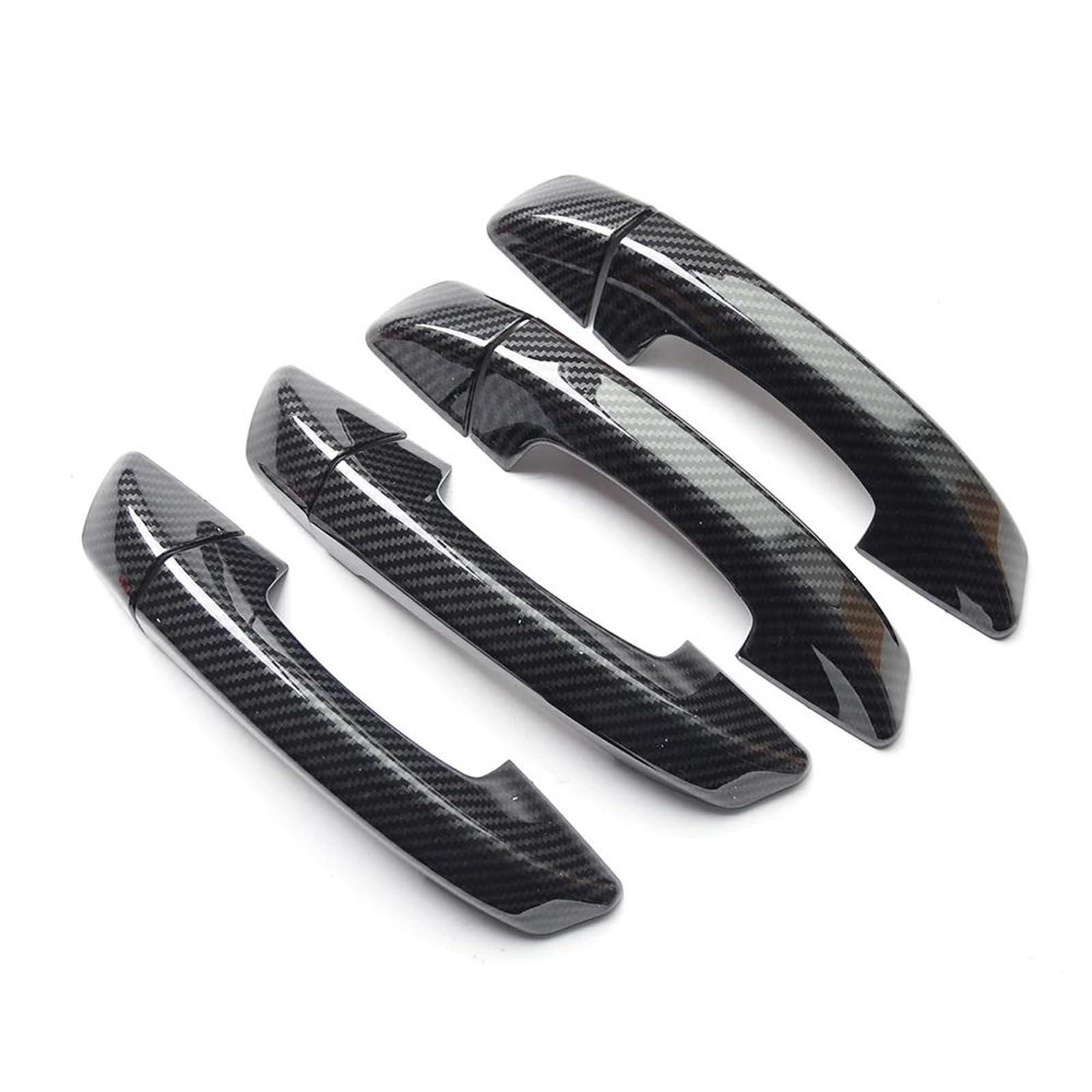 NOHEEU Car Accessories Exterior Door Handle Cover Replacement for Golf 6 MK6 2009-2012(Black)
