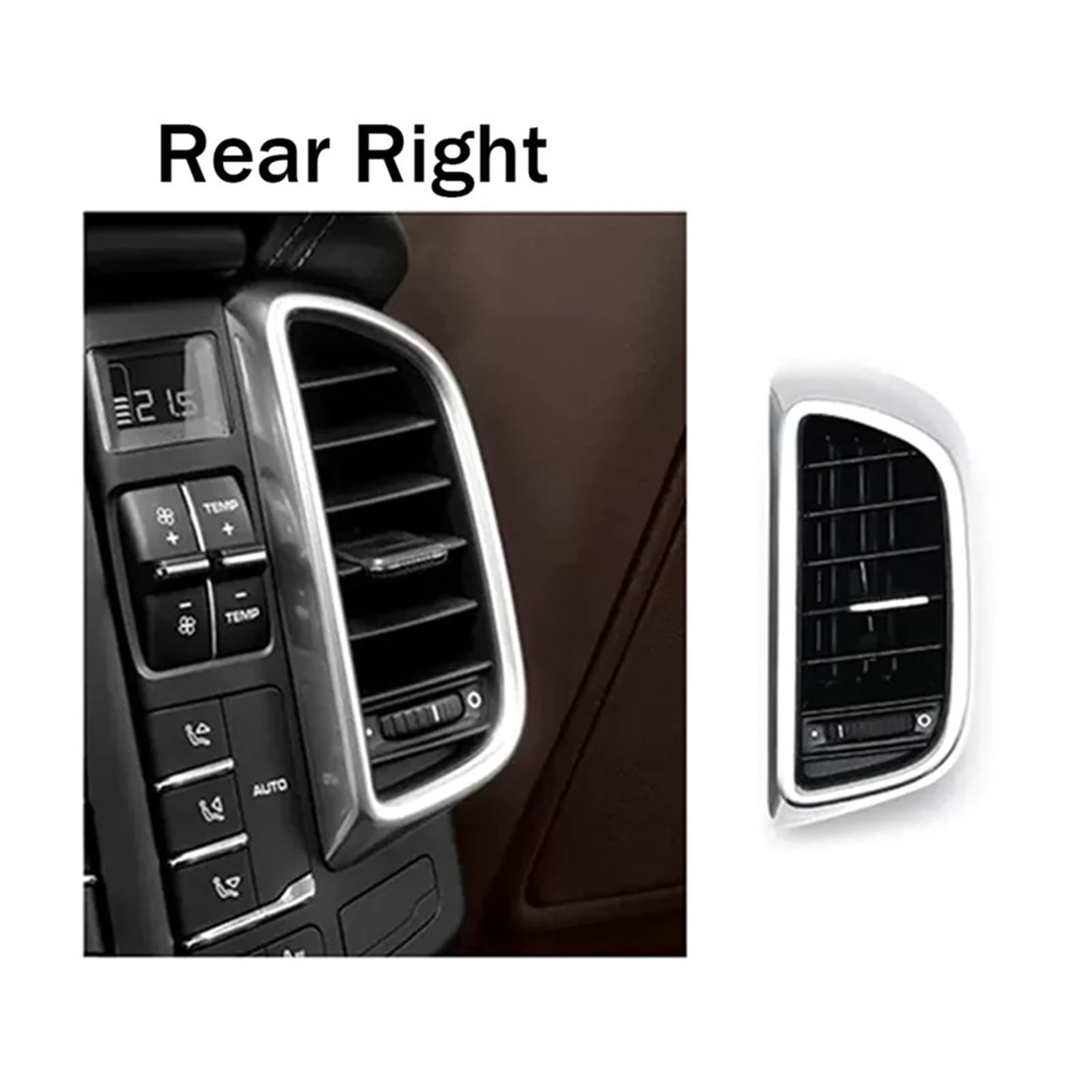 Bocchetta di uscita dell'aria condizionata for auto Compatibile Per Porsche Cayenne 2011-2016