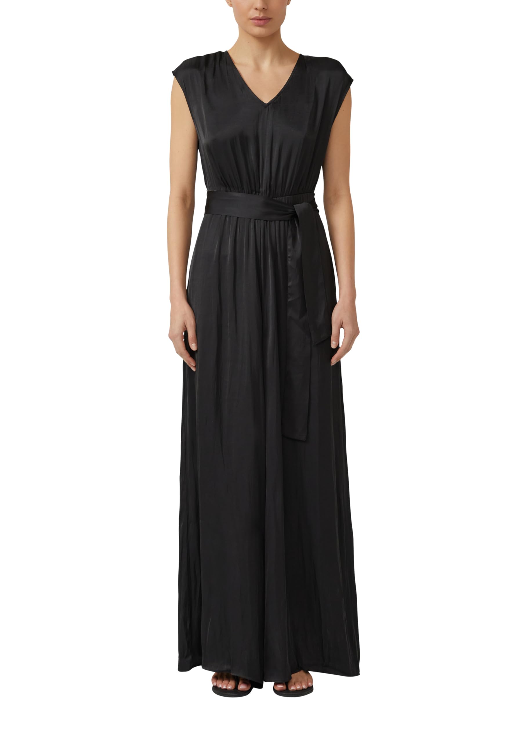 s.Oliver Satin-Jumpsuit mit Extra Wide Leg