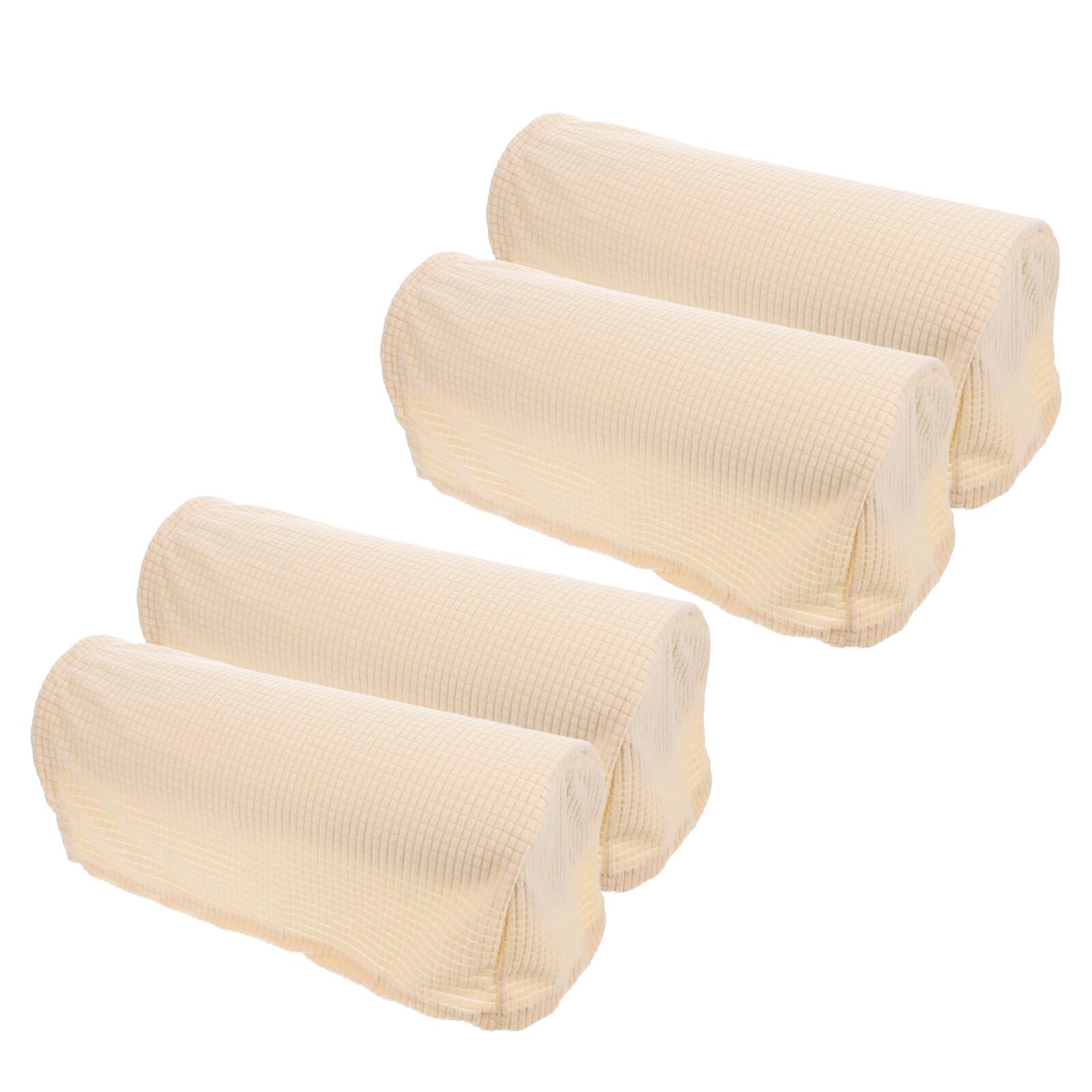 Fundas para reposabrazos elásticas y lavables de pelo suave HAMPPLIES