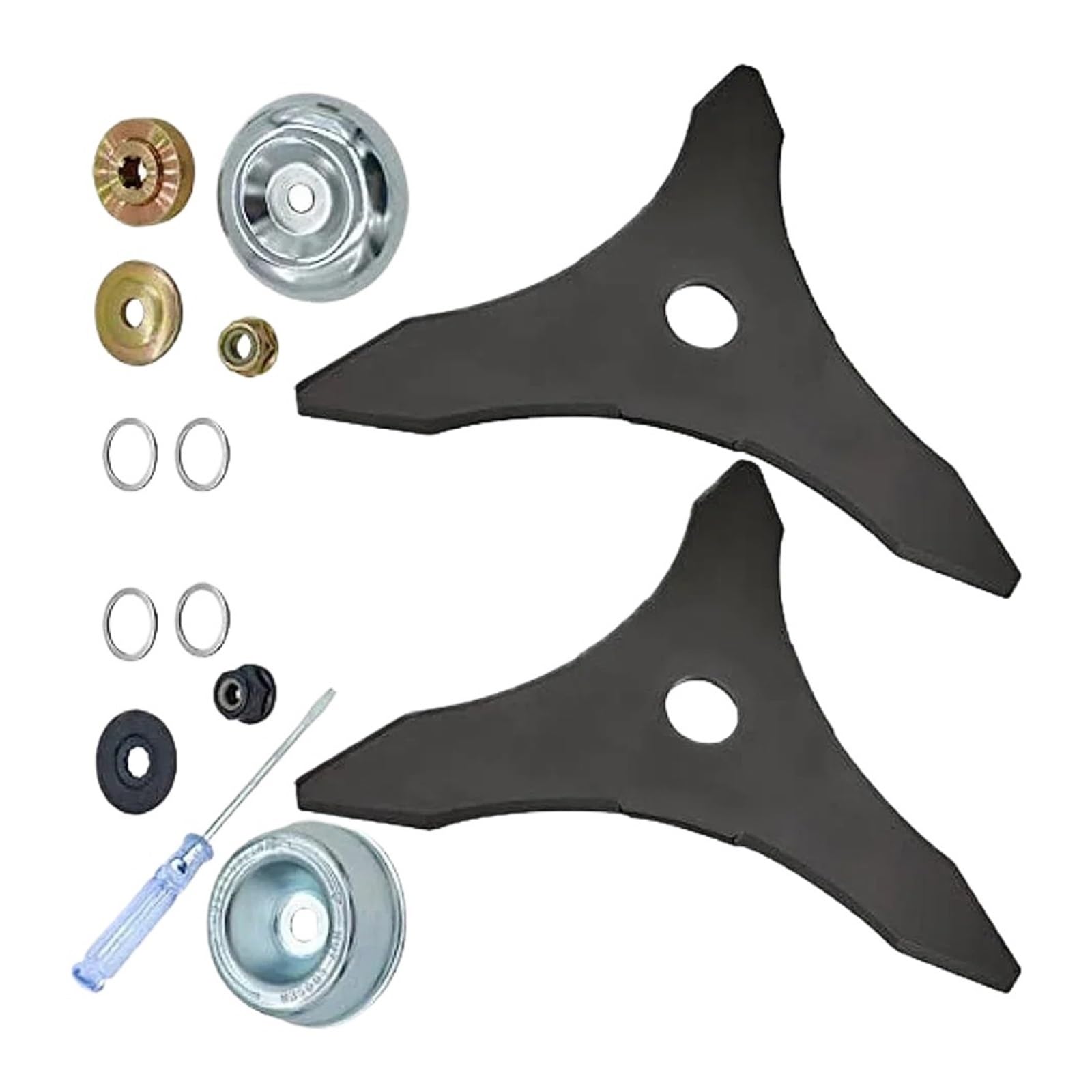 Cuchilla for Cortacésped, Cuchillas for Desbrozadora De Acero Al Carbono Con Dientes Compatibles Con Ego | Compatible con Oregon Compatible con Husqvarna Compatible con Stihl