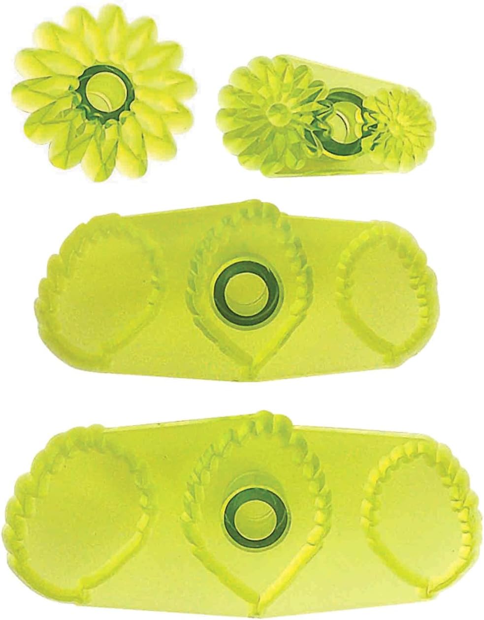 ジェムStrawberryリーフ&amp; Calyxカッターセットの4