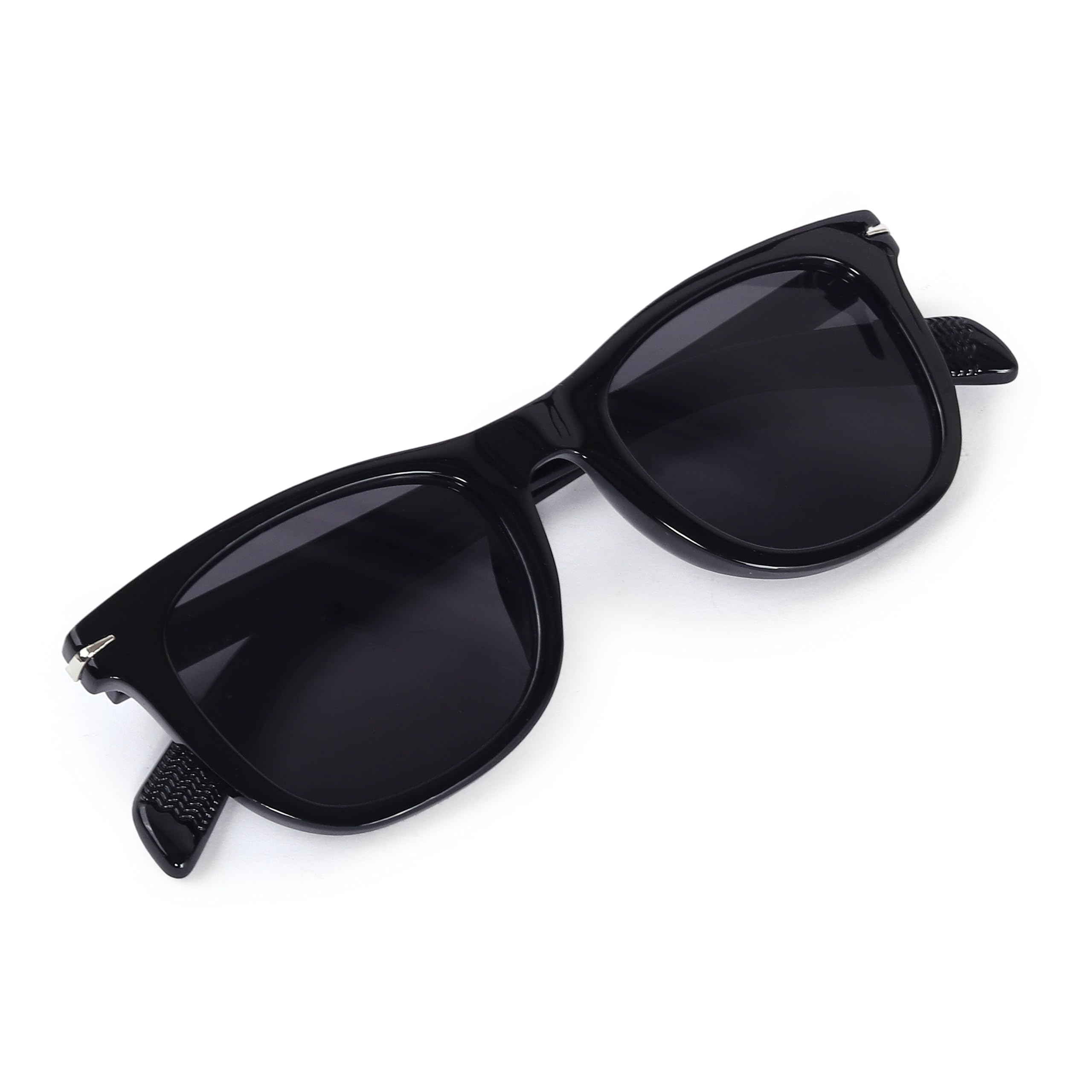 Noir Gaze Wayferer Unisex Sunglass Fashion & Trendy Goggle For Men & Women | 100% UV Protection Long Temple Of The Sunglass Which Become Enhance Comfortability And Durability Of The Singlass