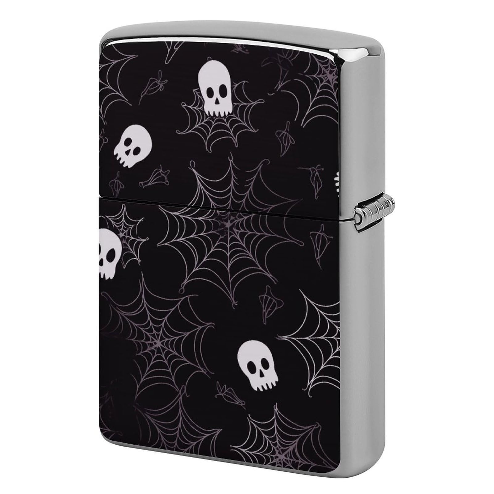 Halloween Goth Lighter Case for Men, Personalized Lighter Cover for Valentine's Day Gifts, Flip-Top Lighters Shell for Outdoor, Portable Lighters Protective Sleeve