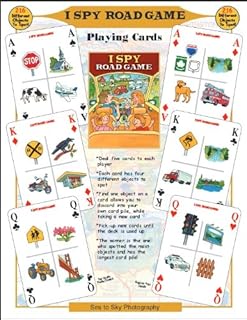 I Spy Road Game - Playing Cards (Printed in USA)