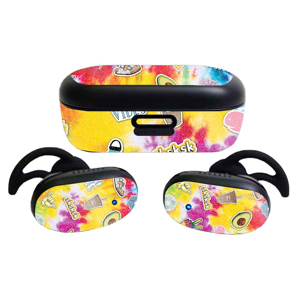 MightySkins Glossy Glitter Skin Compatible with Bose QuietComfort Earbuds (2020)