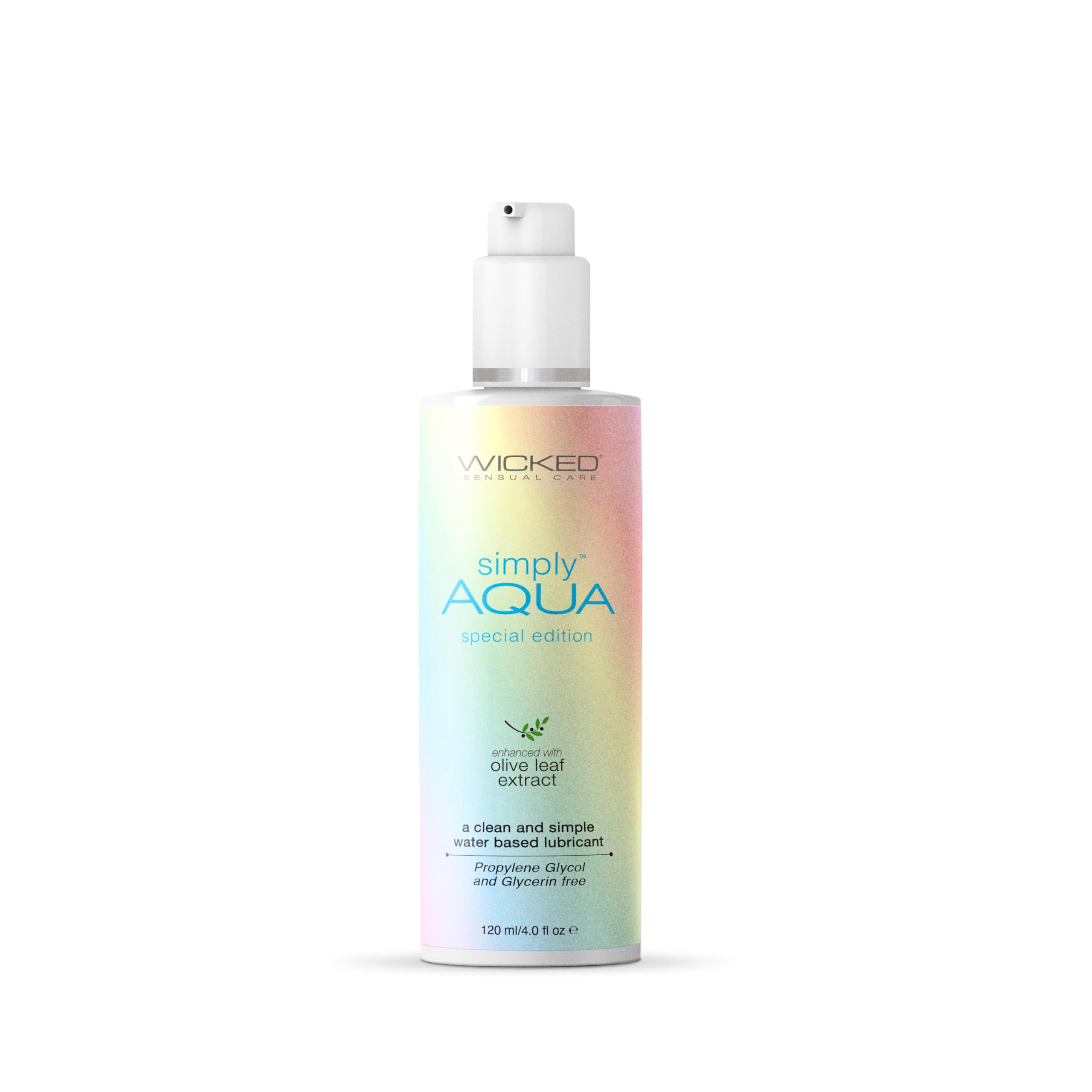 Wicked Sensual Care Simply Aqua Special Edition Lubricant 120 ml Transparent