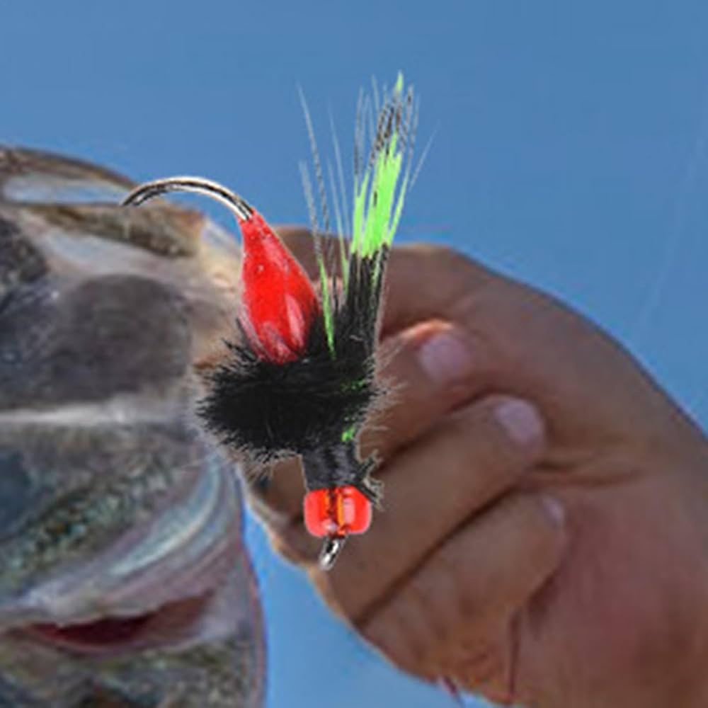 Amazon.co.jp: Wuasrgih ドライフライフィッシングフライ