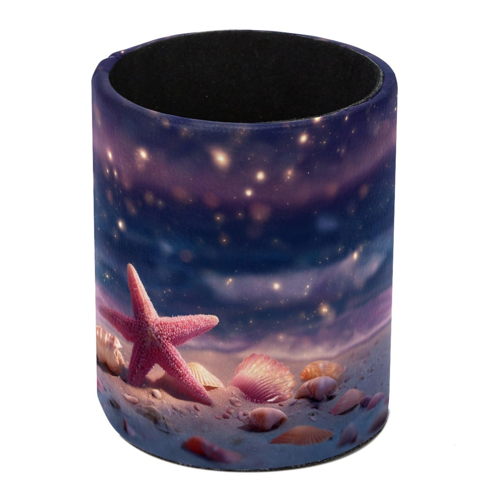 FWJZDSP Starfish Pencil Cup Pen Organizer Makeup Brush Holder for Office Home Countertop Desk Accessory Storage