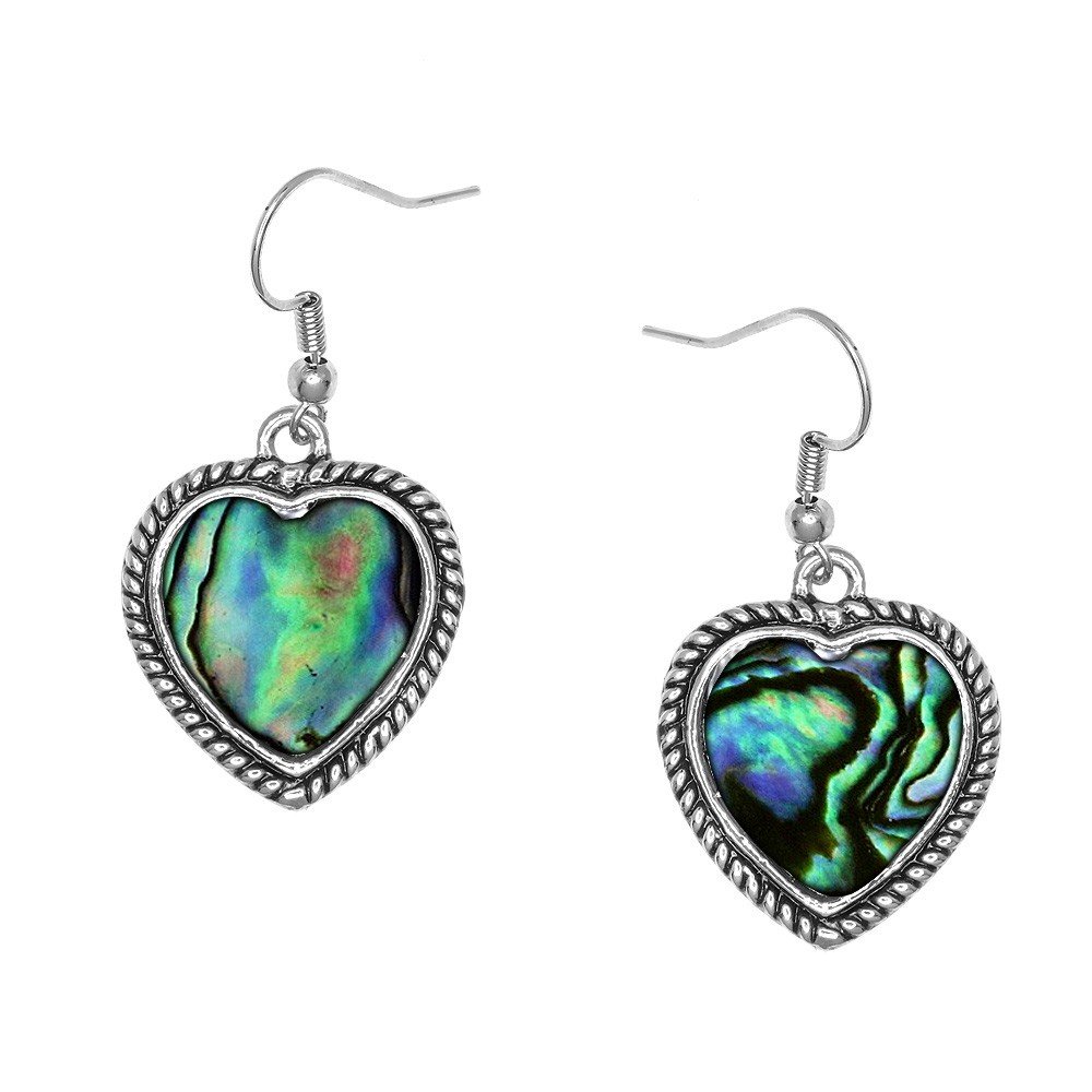 falari Natural Abalone Shell Pendientes 40 variedad todos en un lugar