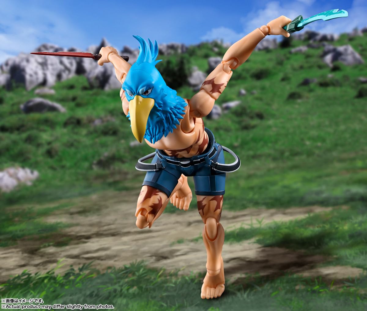BANDAI Shangri-La Frontier figurine S.H. Figuarts Sunraku 15 cm, BTN66471-6 - Image 3