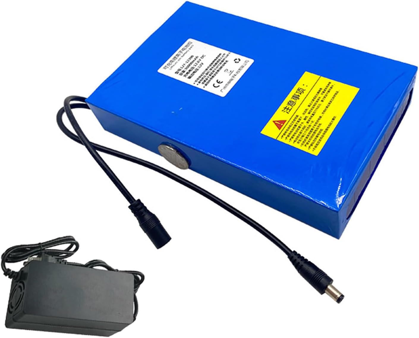 DC 12V 16000mAh 20000mAh 24000mAh Rechargeable Lithium Polymer Battery with Charger for 12V Electric Devices Camera LED Light Strip,12v,20000mAh