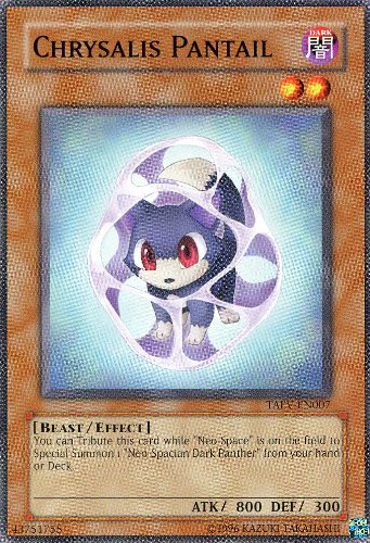 Amazon.com: Yu-Gi-Oh! - Chrysalis Pantail (TAEV-EN007) - Tactical