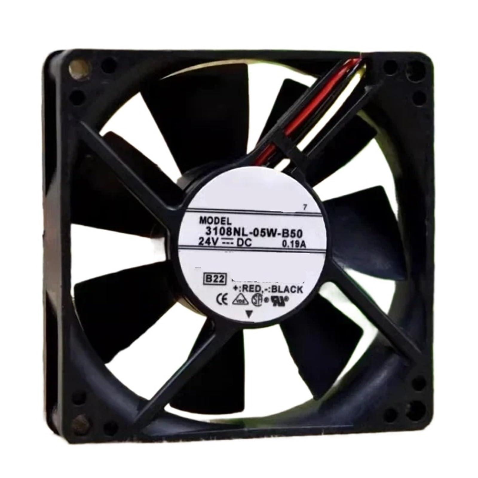 3108nl-05w-b50 8020 24V 0.19A Inverter Fan 80*80*20mm cooling fan(2-wire)
