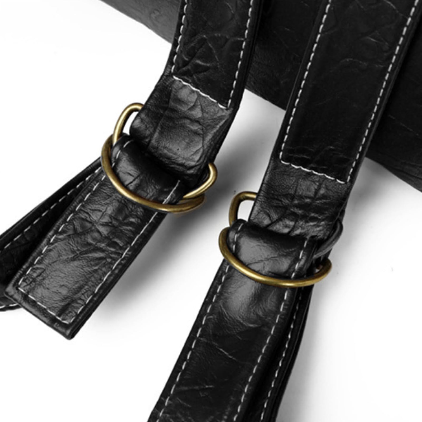 Petit sac à dos pour femme - Anti-vol - Sac à dos de ville - Élégant - Étanche - Sac à main 2 en 1 moderne pour les trajets - École - Travail - Voyage - Loisirs - Noir, Noir