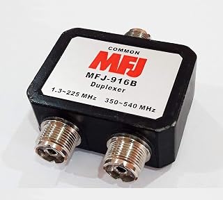 MFJ Enterprises Original MFJ-916B 1.8-225, 350-540 MHz Duplexer - SO-239
