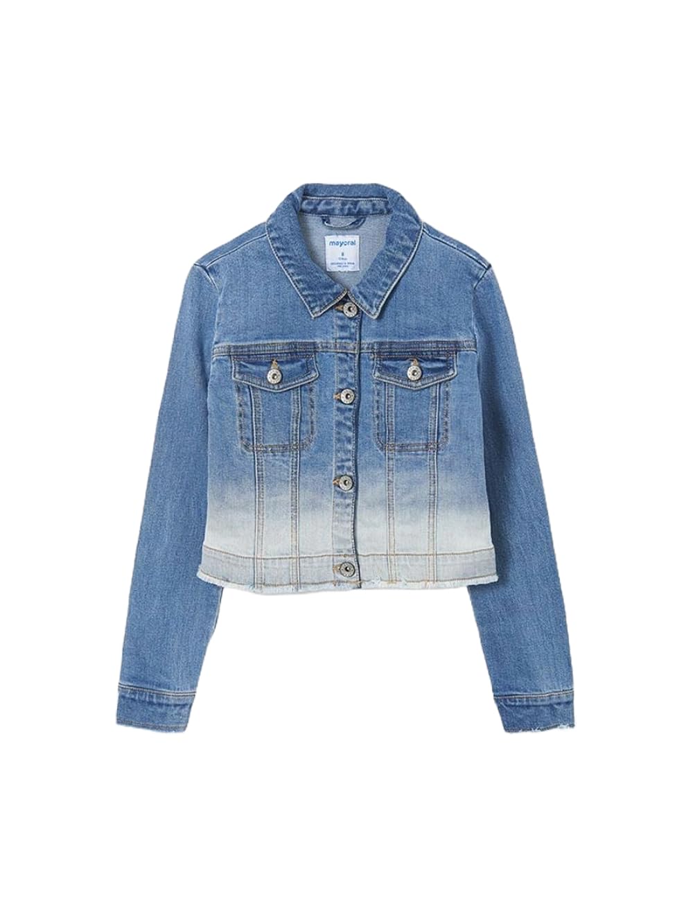 Generico Chaqueta vaquera para niñas y niñas, ideal para la temporada primavera-verano, disponible en varios colores vivos un look versátil y a la moda
