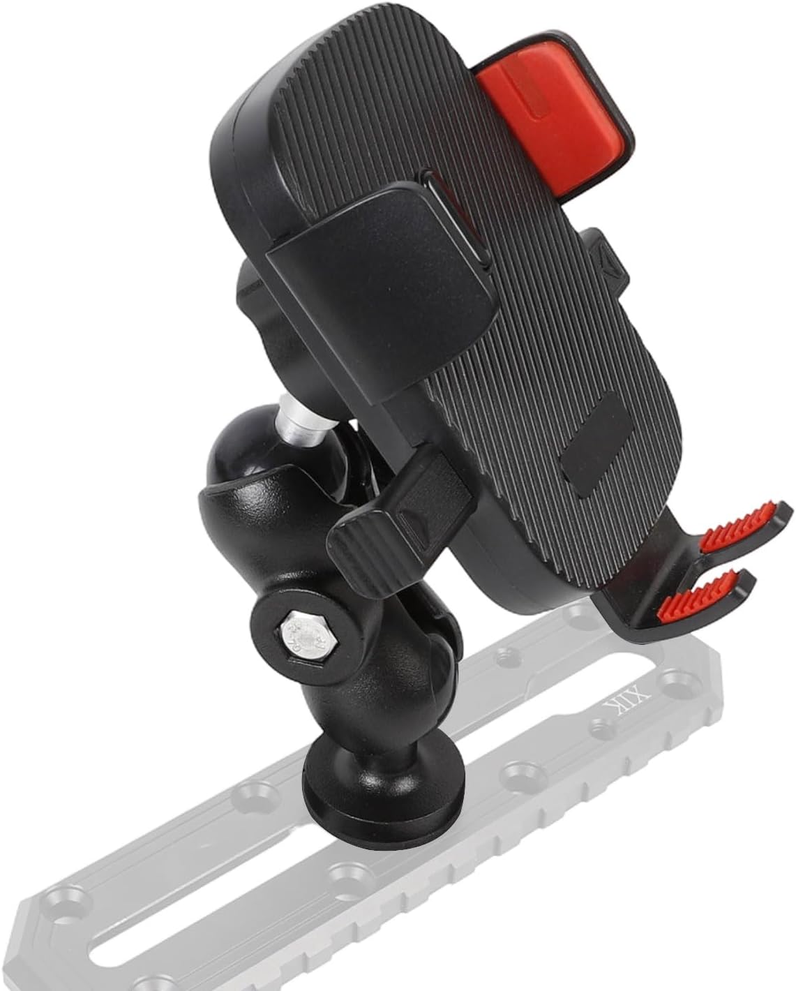 xik Kayak Track Phone Holder Mount with T-Bolt Base Ball