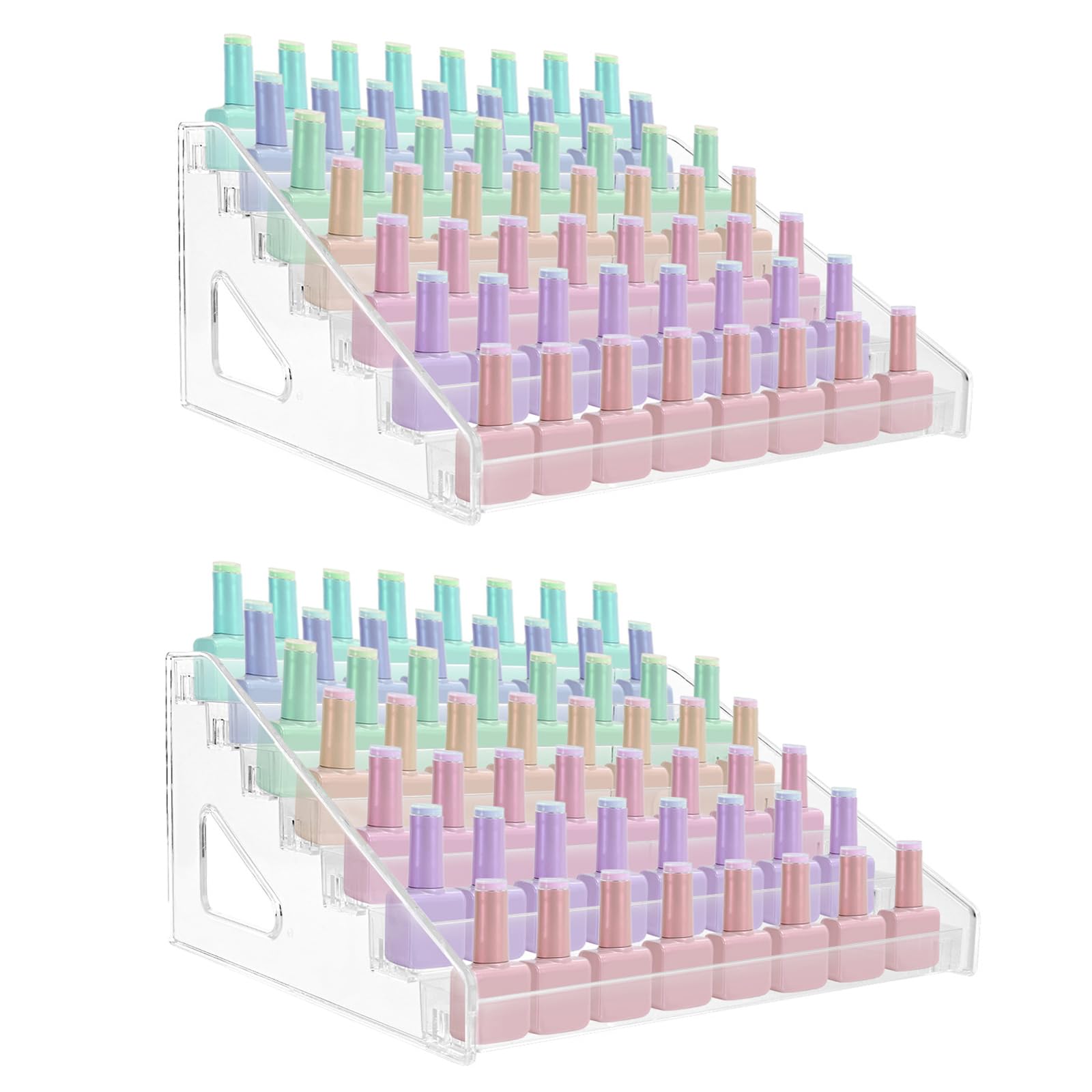 Rangement vernis a ongle acrylique pour organiser votre coiffeuse et vos parfums préférés
