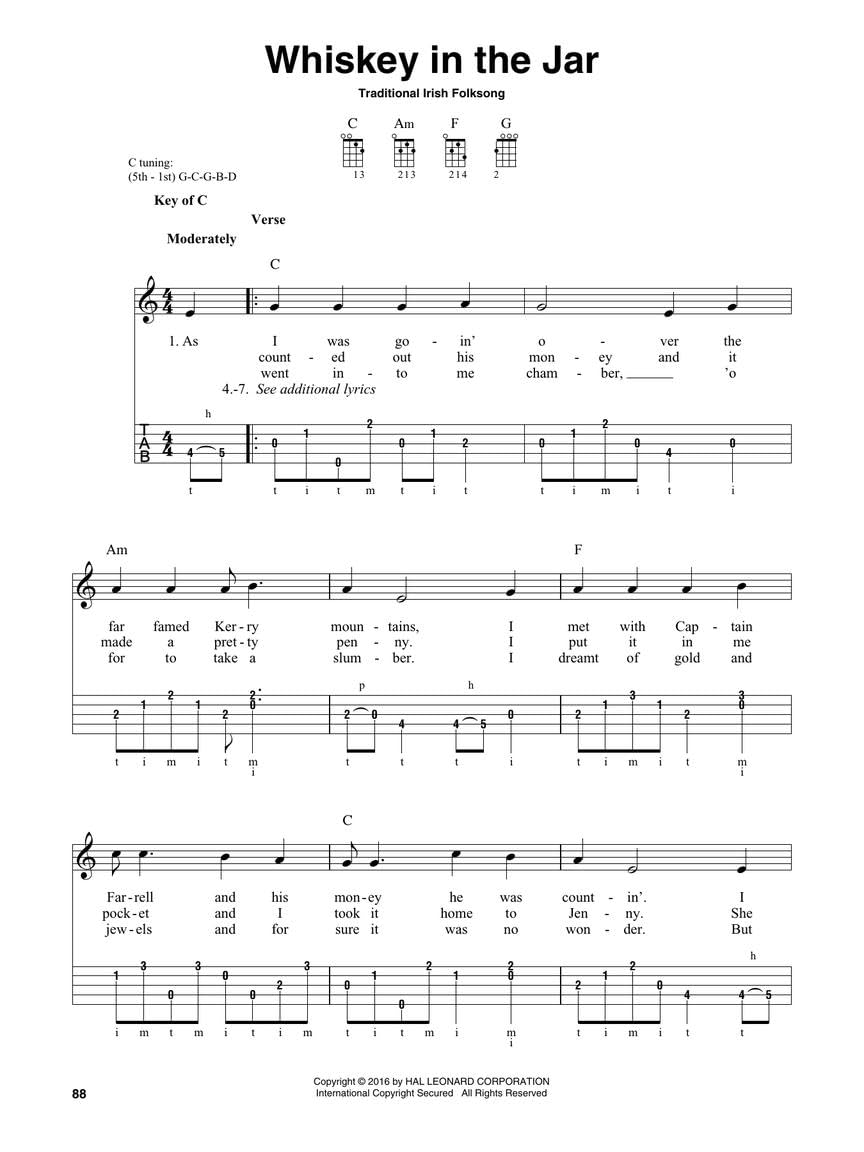 The Banjo Pub Songbook: 35 Reels, Jigs & Fiddle Tunes Arranged For 5-String Banjo: Noten, Sammelband für Banjo