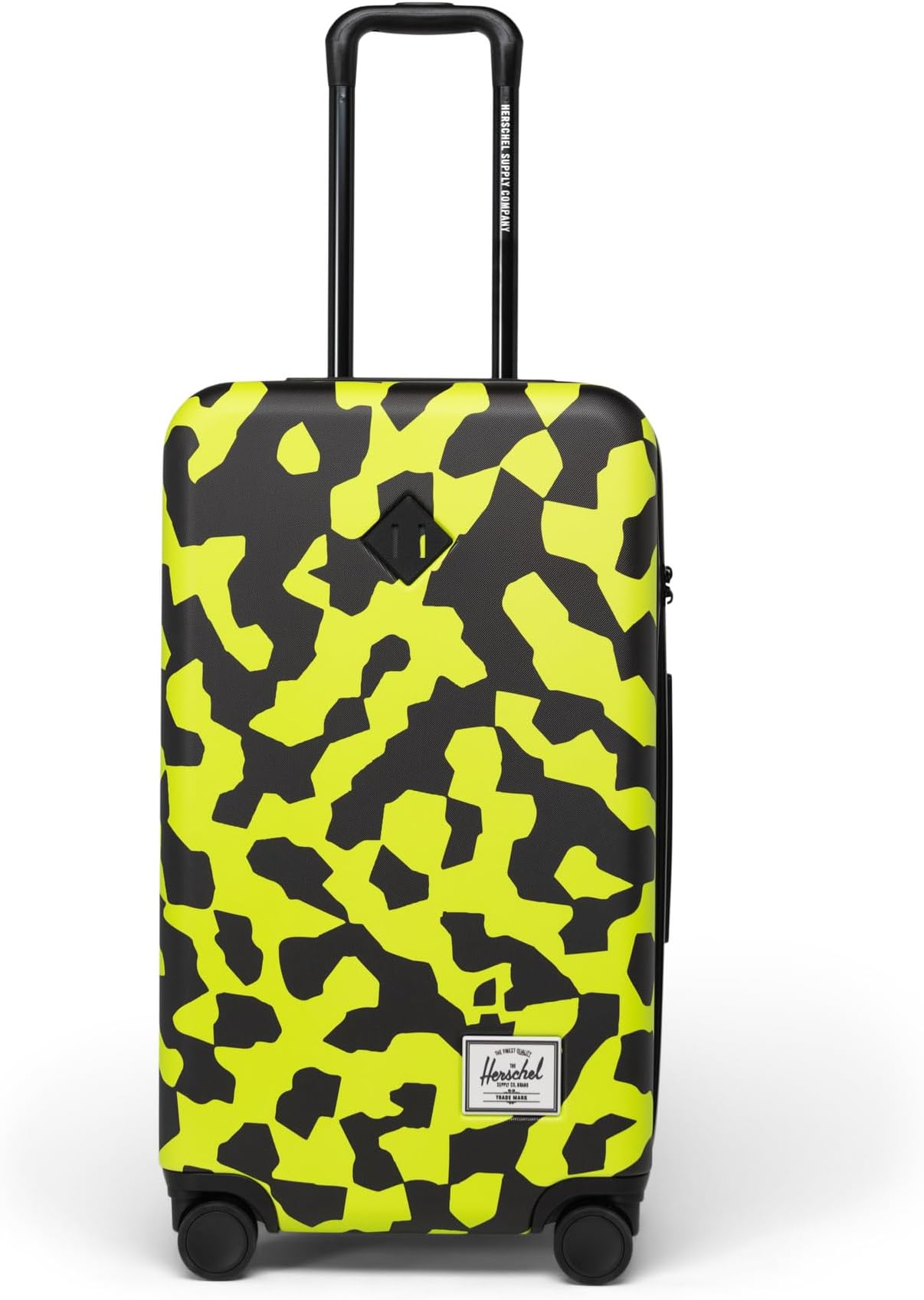 Herschel Supply Co. Unisex, Heritage™ Hard-Shell Medium Luggage, Shadow Pixel Lime Punch, One Size