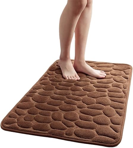 Miniatura 2 de Alfombra antideslizante de terciopelo con relieve de espuma viscoelástica, alfombrilla antideslizante para baño, Sala De Estar, Alfombrilla de