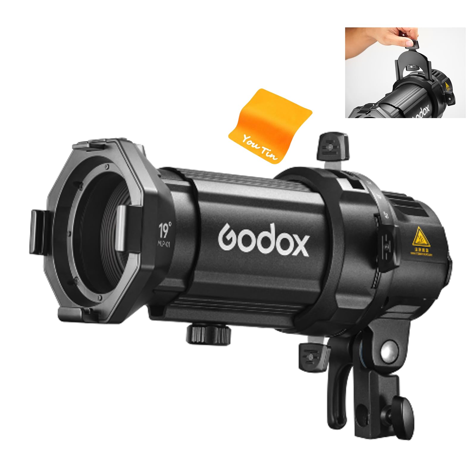 Amazon.co.jp: GODOX マウント MLP 投影鏡筒セット MLP19K、鏡筒は連続