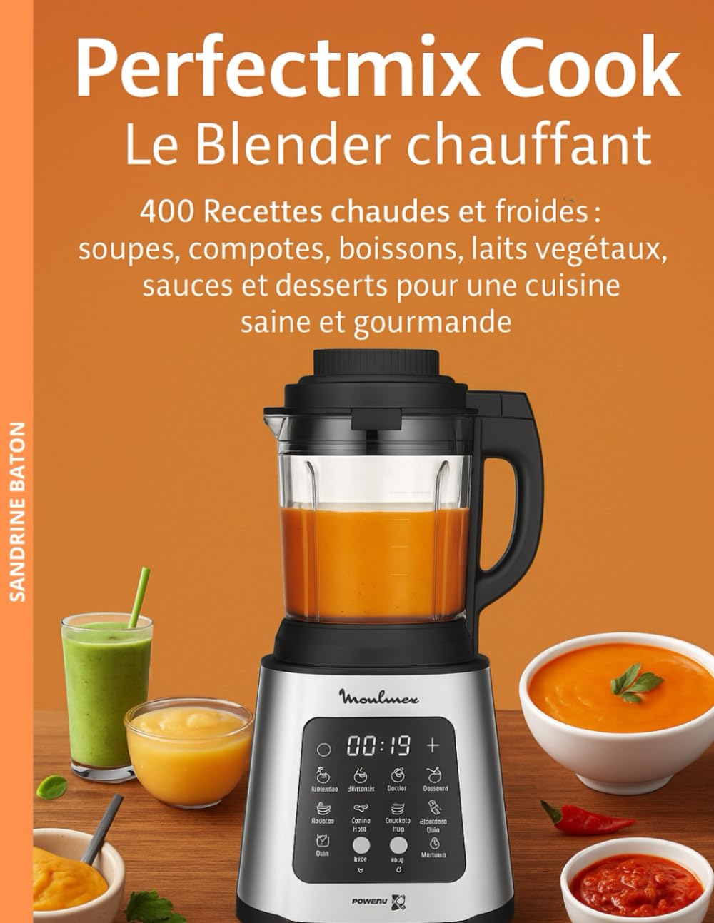 Perfectmix Cook – Le Blender chauffant: 400 Recettes chaudes et froides : soupes, compotes, boissons, laits végétaux, sauces et desserts pour une cuisine saine et gourmande