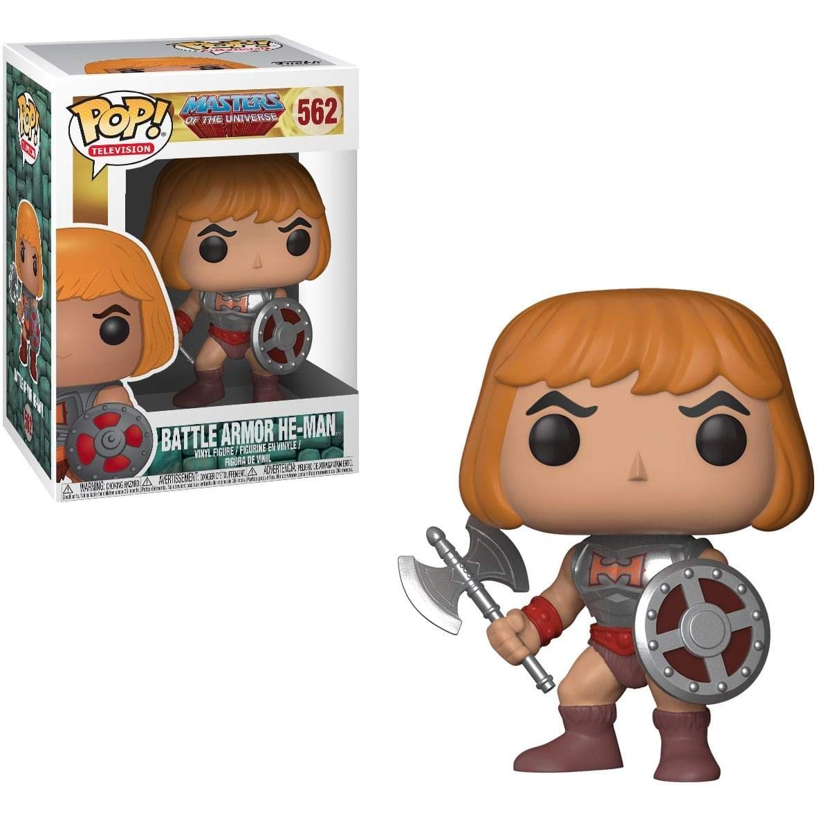 FunkoPop Television: Masters of the Universe - Battle Armor He-Man Collectible Vinyl Figure