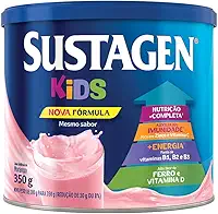 Sustagen Kids Complemento Alimentar Sabor Morango - Lata 350G