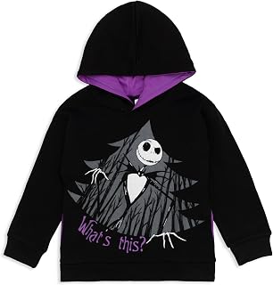 Nightmare Before Christmas Jack Skellington Oogie Boogie Fleece Pullover Hoodie