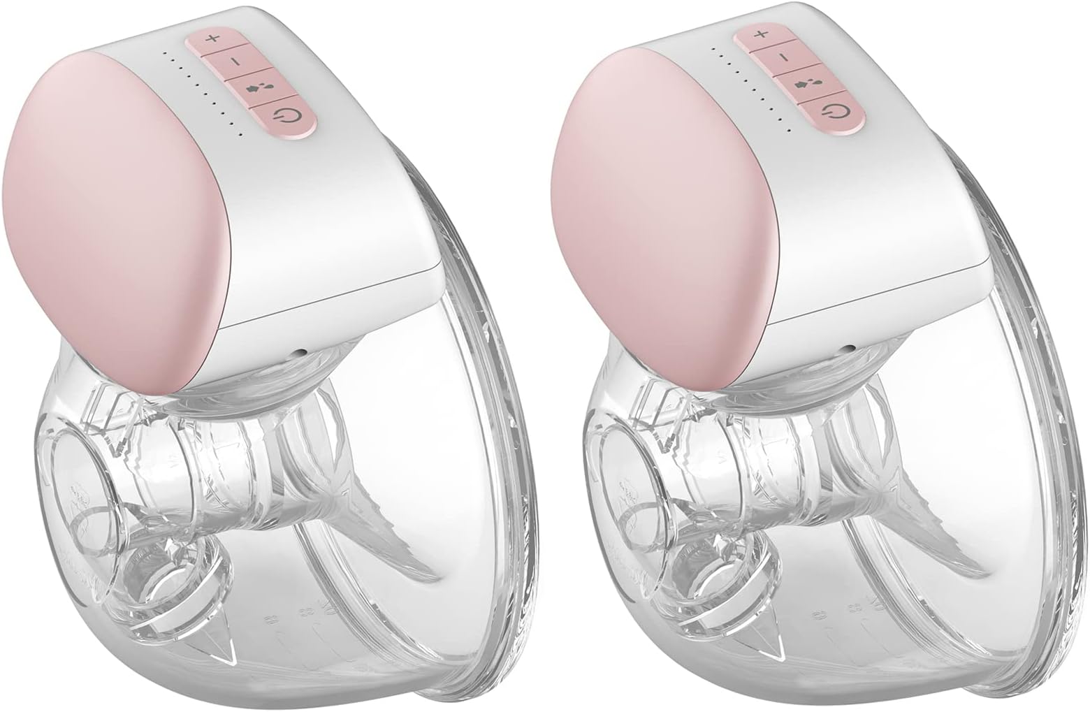 Eacam BB-P1 Wearable Breast Pump Hands Electric Single Portable Wearable Breast Cup 8oz/ 240ml BPA- 3 Modes 10 Suction Levels Comfort Breastfeeding Milk Collector with 24mm Flange