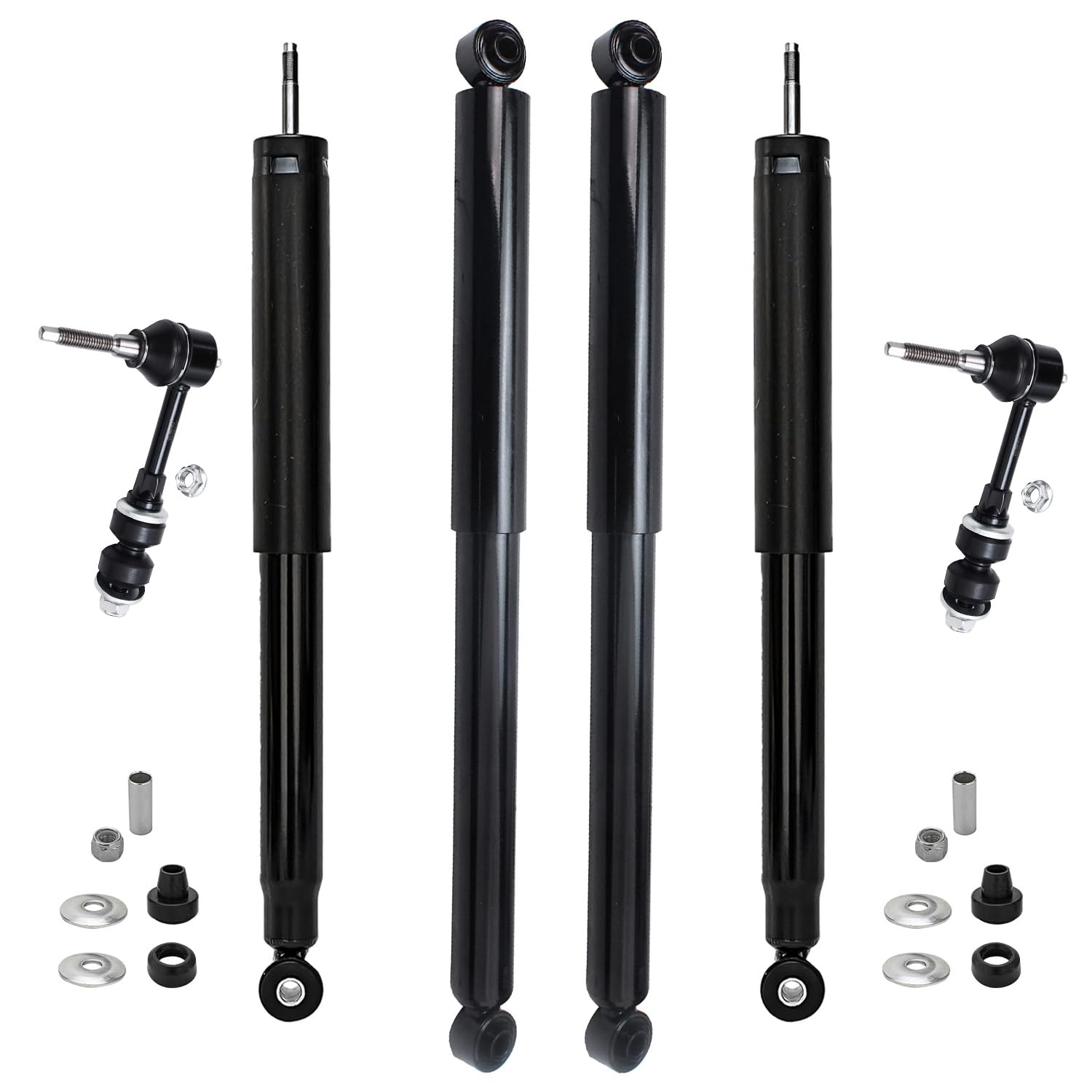 Detroit Axle - 4WD Shock Absorbers Kit for 2003-2005 Dodge Ram 2500 3500
