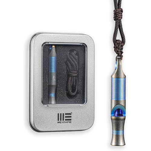 Emergency Whistle Survival Loud, Titanium Outdoor Safety Whistle Survival Shrill Loud Blast with Paracord for Kayak, Life Vest, Jacket, Boating, Fishing,Camping, Hiking, Hunting, Coyote