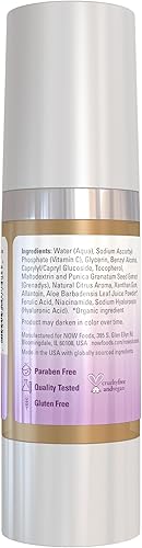 Miniatura 3 de NOW Foods Solutions, suero de vitamina C más ácido ferúlico, aclaramiento y estiramiento de la piel, altamente concentrado, 1 onza