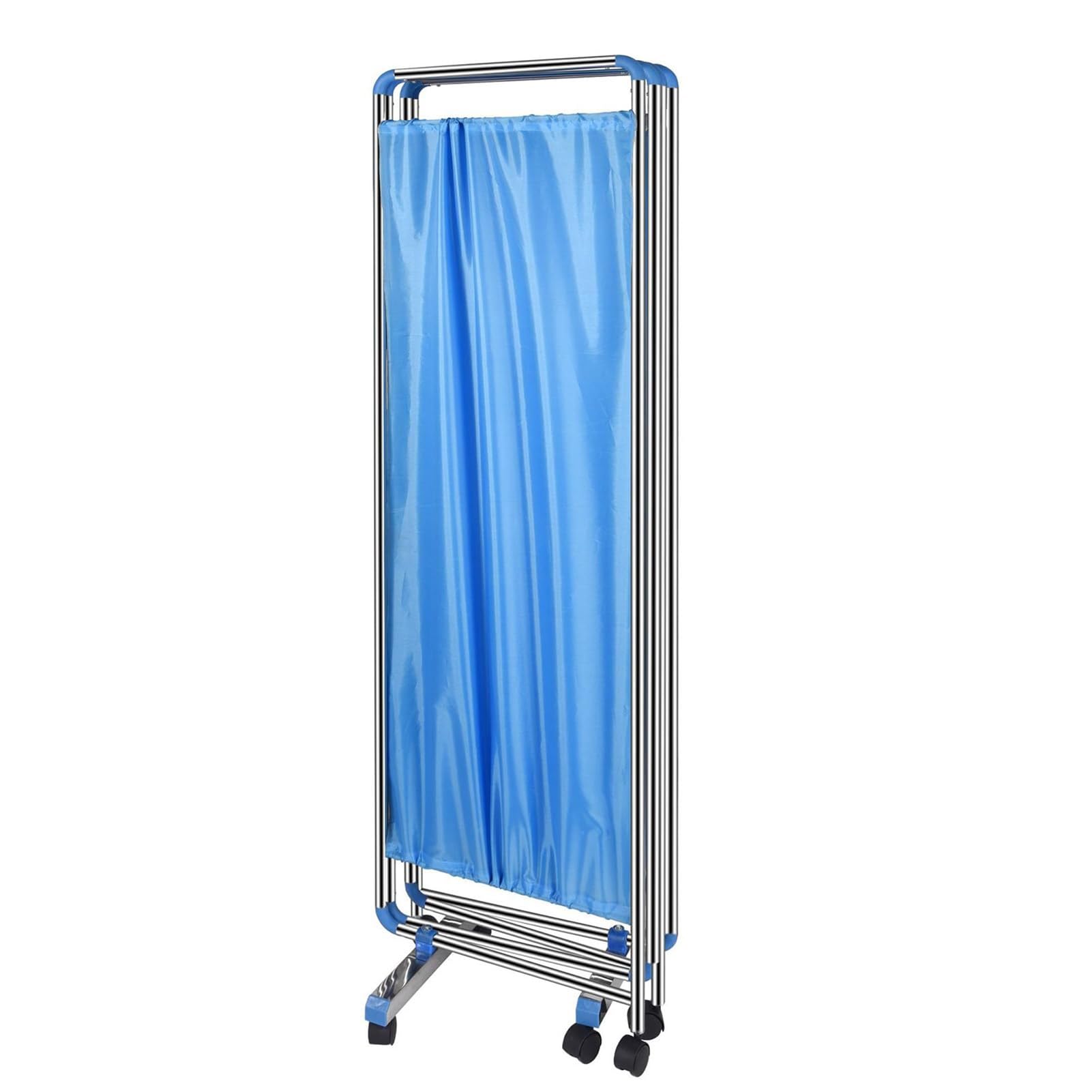 Foldable Medical Privacy Screen, 4 Panels - 180cm High Foldable Room Isolation Temporary Fence for Clinic/Ward/Exam Room