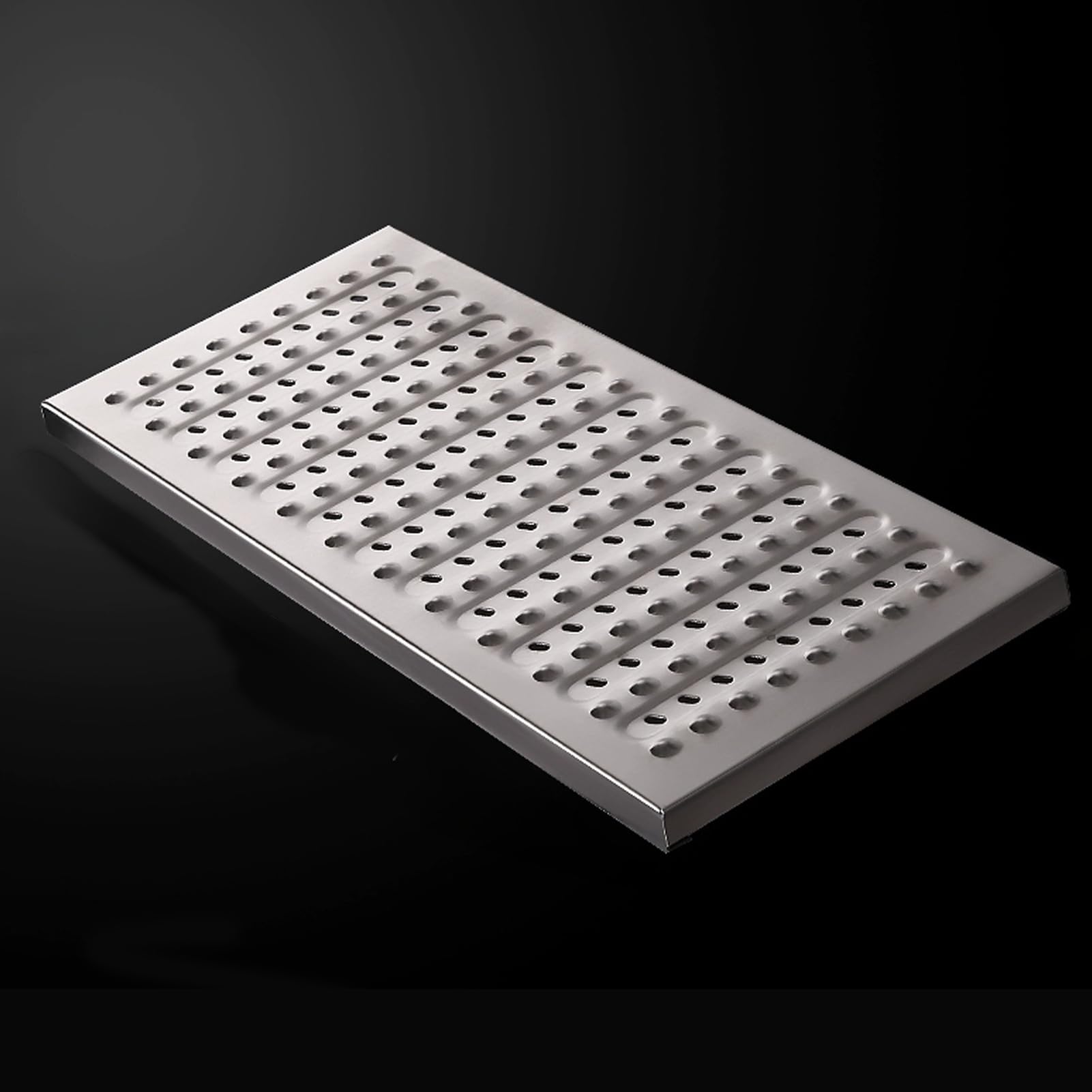 Caniveau de sol pour cuisine et allée extérieure en inox durable