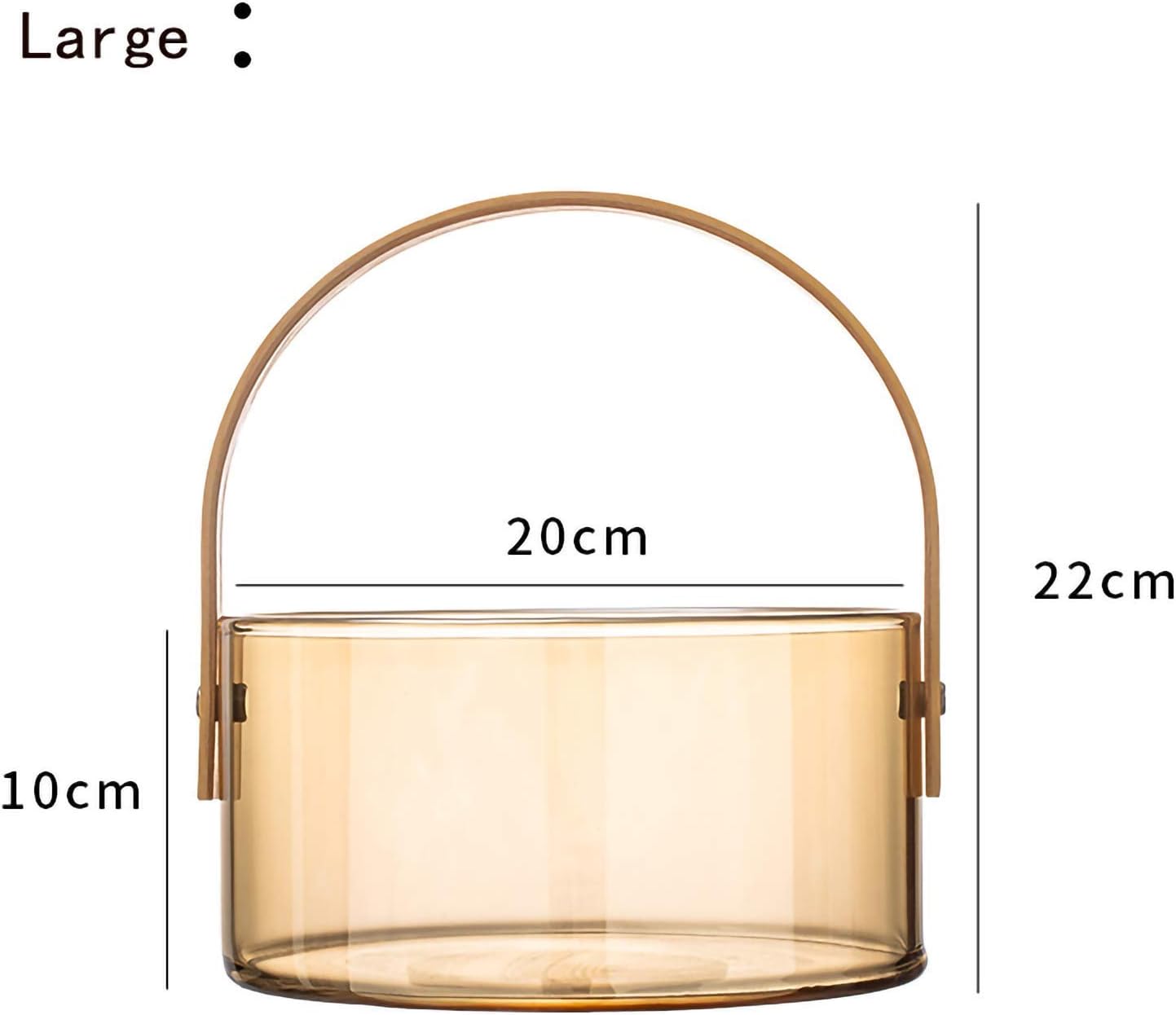Ice Bucket, Wine Chiller Bucket Bar Ice Bucket Thick Material High Temperature Resistance Low Temperature Resistance Handle Design Suitable for KTV BarsIce Bucket Kits,Ice Bucket Kits,