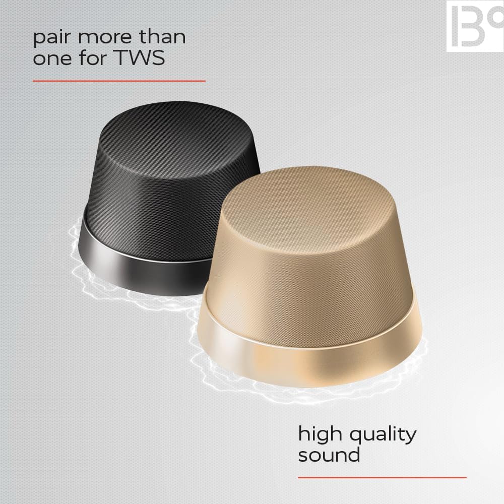Breakout Mesh Magnetic Bluetooth Speaker - Portable, 5.3 Wireless Phone Stand - Strong Magnetic Hold MagSafe - TWS Pairing IPX6 Water Resistant 12 HRS Play Time