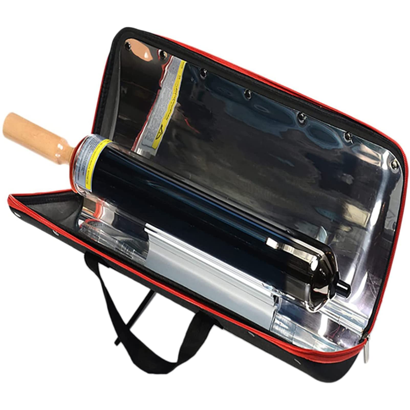 Four solaire d'extérieur, cuisinière solaire intégrée pour barbecue, réchaud portable, réchaud de camping, cuisinière solaire avec une efficacité supérieure, pour les outils de cuisine de randonnée