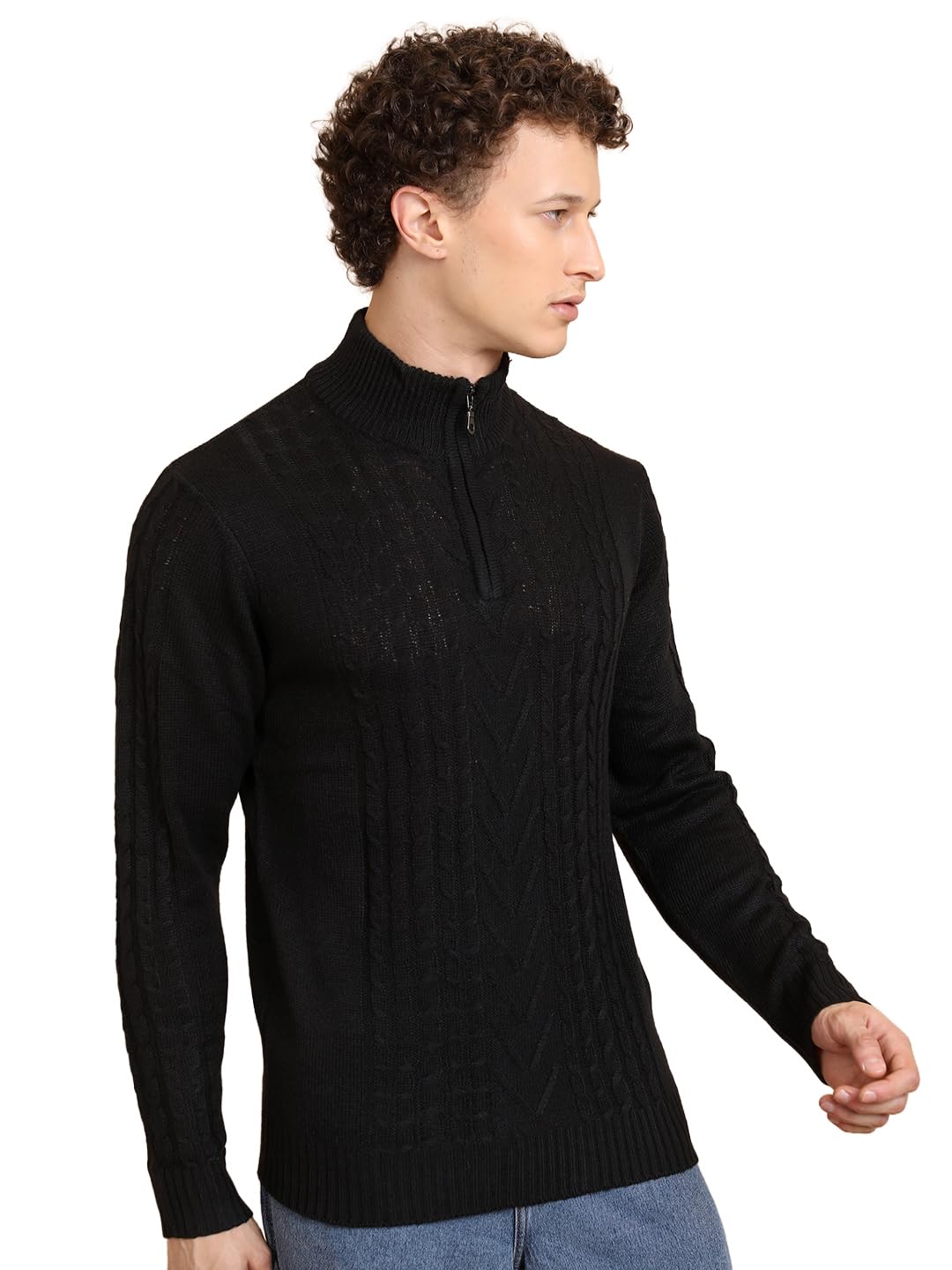 highlander Men's Acrylic HLSW000091 Sweater-picture-37