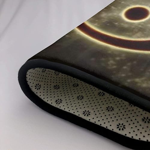 Miniatura 4 de KiuLoam Alfombra antideslizante de Yin Yang chino con tigre de dragón para sala de estar, dormitorio, tapete para decoración del hogar, 3 x 2 pies