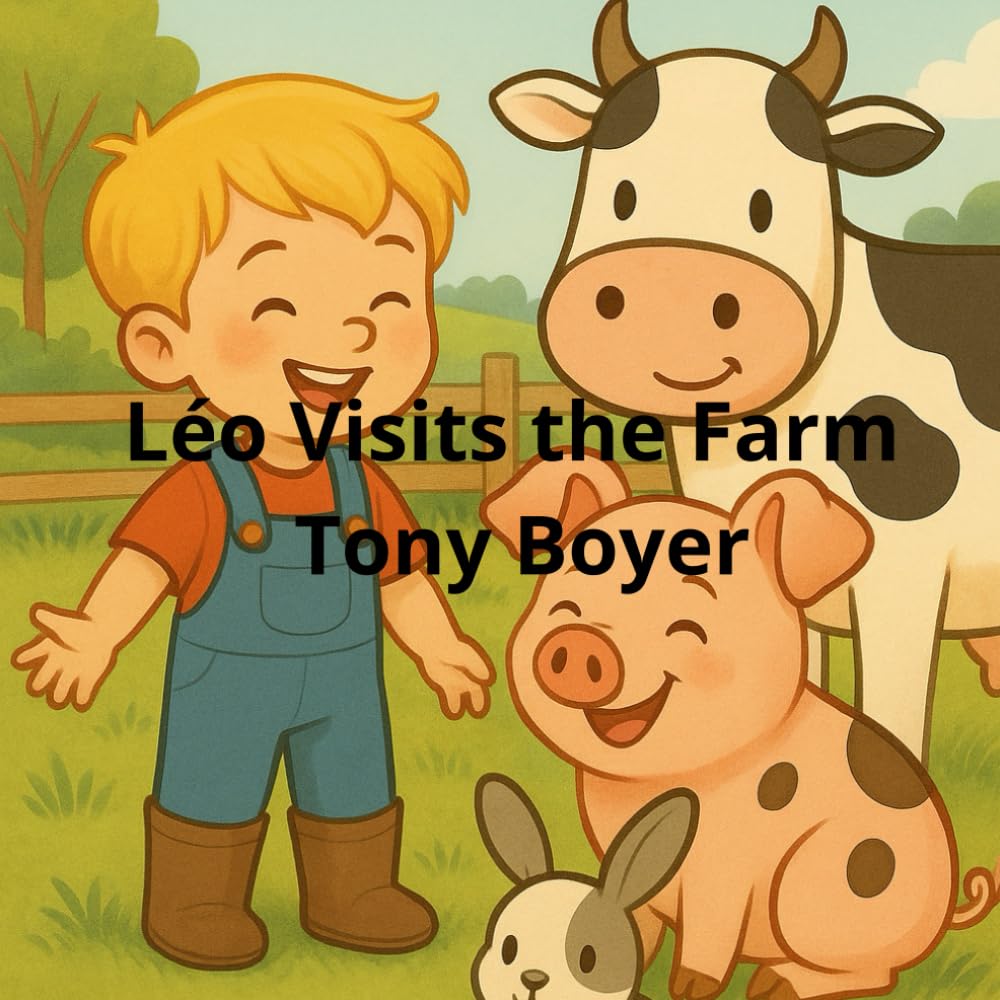 Leo Visit the farm animal: Discover the animals that live on the farm (Les aventures a Léo)