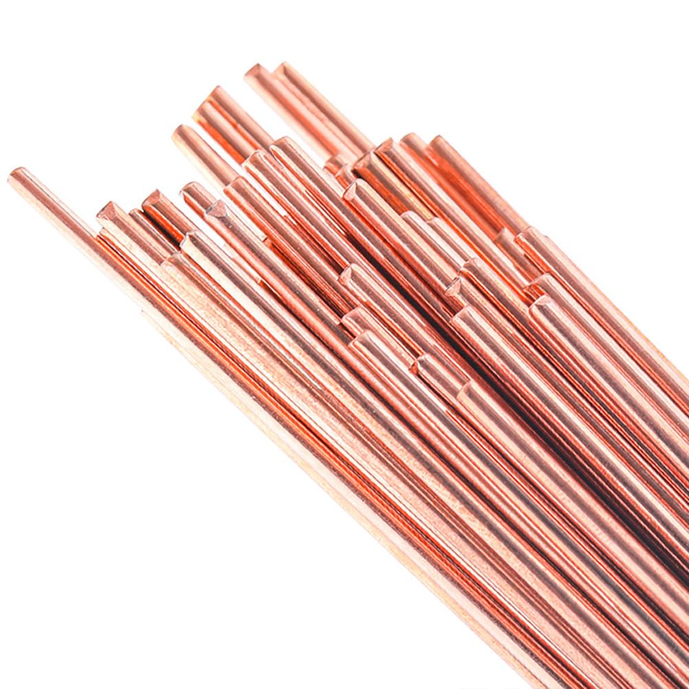 Pręty lutownicze miedziano-fosforowe 2,5 x 500 mm, okrągłe, o niskiej temperaturze topnienia i wysokiej płynności, do klimatyzacji chłodnictwa(30 Pcs)
