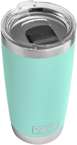 YETI - Vaso térmico de 20onzas de acero inoxidable con aislamiento al vacío y tapa MagSlider modelo Rambler