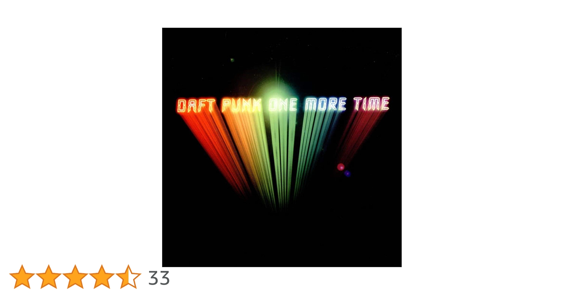 DAFT PUNK ONE MORE TIME アナログレコード Daft Punk – One More Time – Vinyl (12