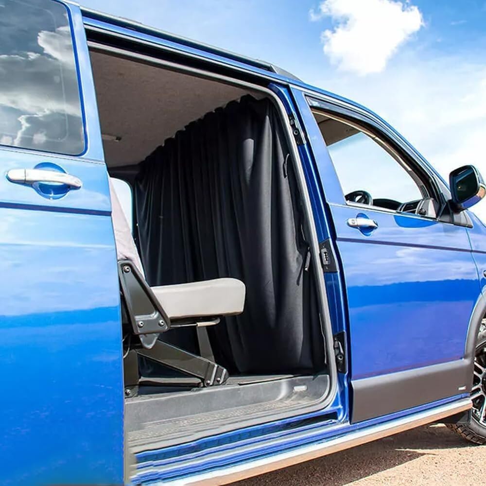 Rideau Voiture Rideaux De Camping-Car, Séparateur Cabine, Pare-Soleil Occultant(Standard Roof)