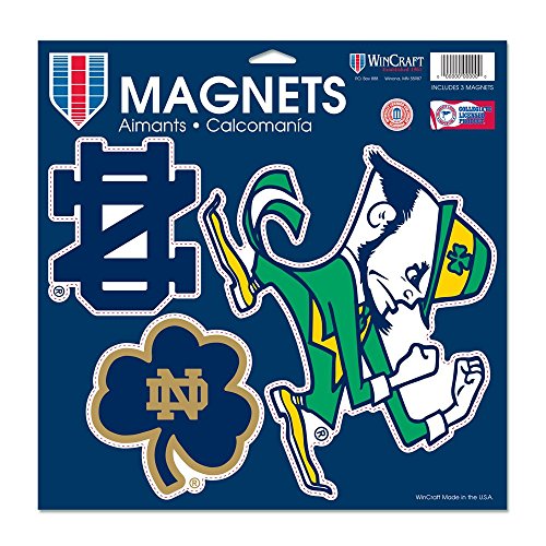Wincraft NCAA Notre Dame Vinyl Magnet, 11 x 11