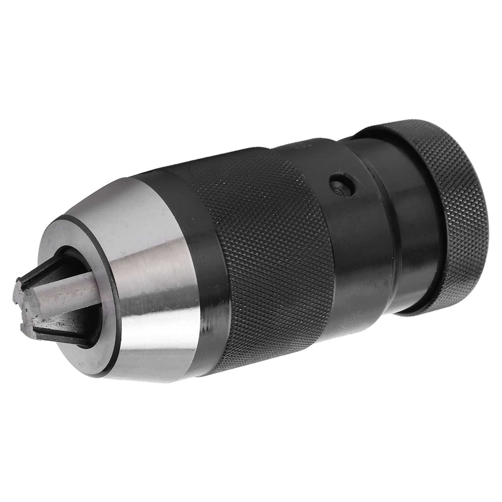 FLEXMAN Uchwyt Wiertarski, 1 Wiertło Zaciskowe O Średnicy 16 mm Samozaciskowe, Samoblokujące Narzędzie Sprzętowe 40CR Bezkluczowy Adapter do Konwersji Uchwytu Wiertarskiego