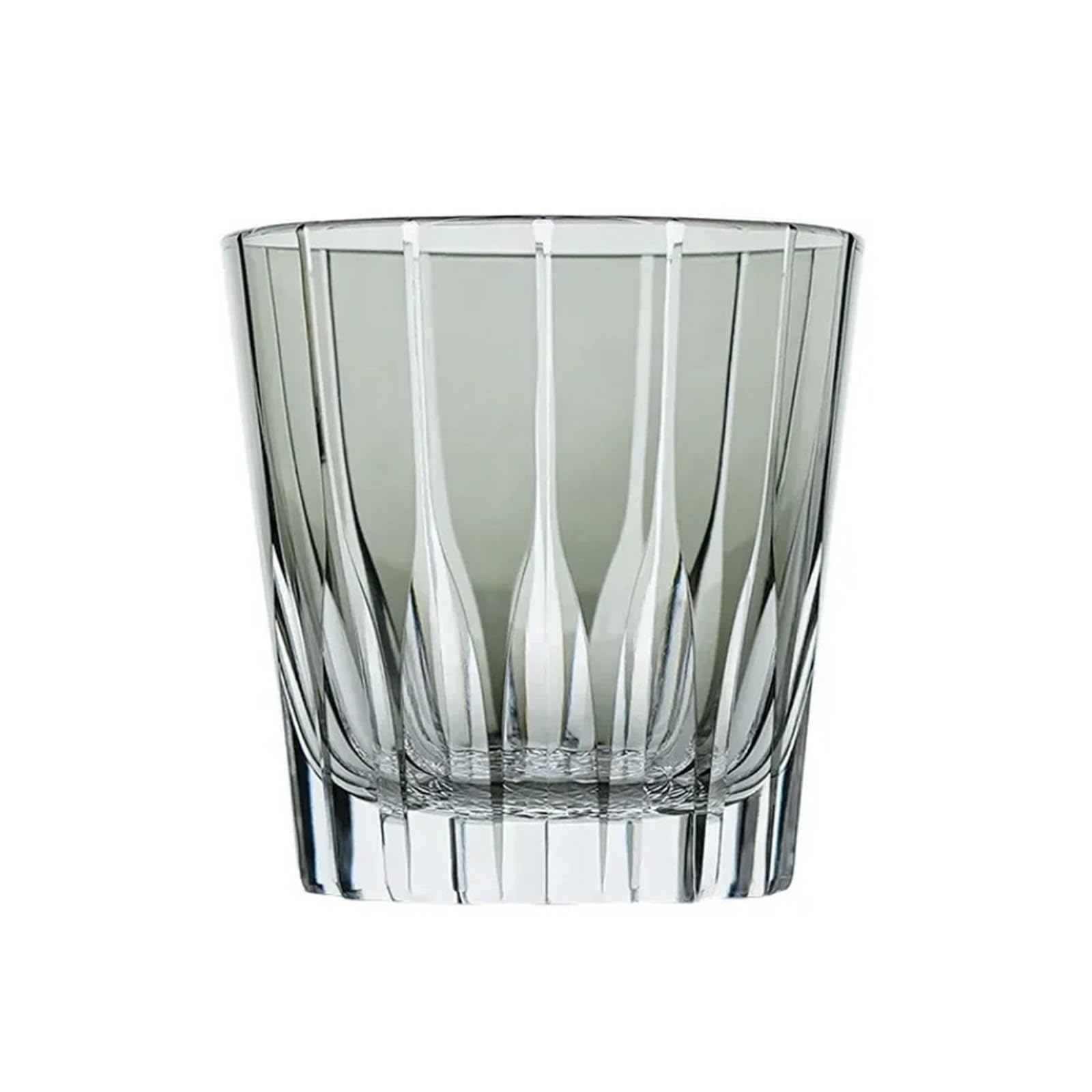 Kristallgläser 200 ml Stern Diamant Cut Rock Tasse Haushalt Wasser Tasse Glas for Bar Party Farbige Kristall Glas Tasse(Transparent)